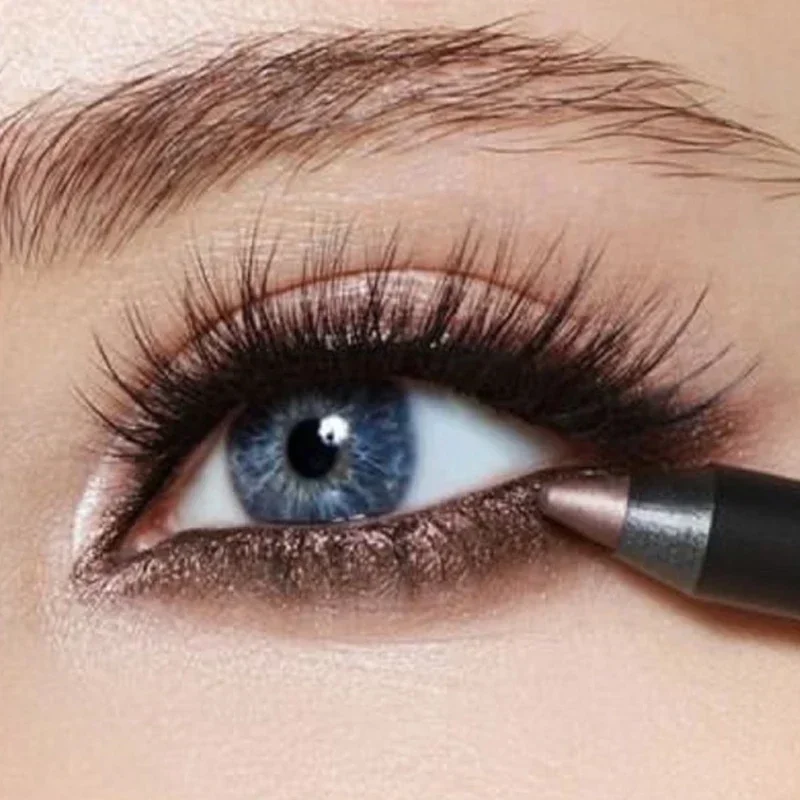 Heallor-Bâton de fard à barrage nacré imperméable et durable pour femme, stylo fard à barrage scintillant, eye-liner scintillant, outils de maquillage pour les yeux, 15