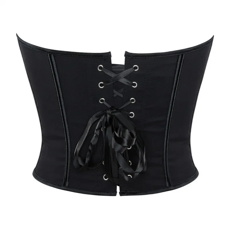 Fashion Strapless Off Shoulder Corset Tank Crop Tops Summer Backless Camisole Underwear Female Bustier Top
