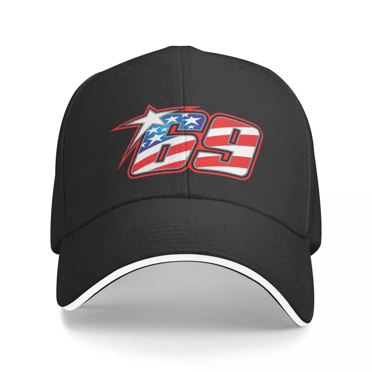 Nicky Hayden Number 69 Baseball Cap Hat Man Luxury Trucker Cap Ball Cap Girl'S Hats Men's