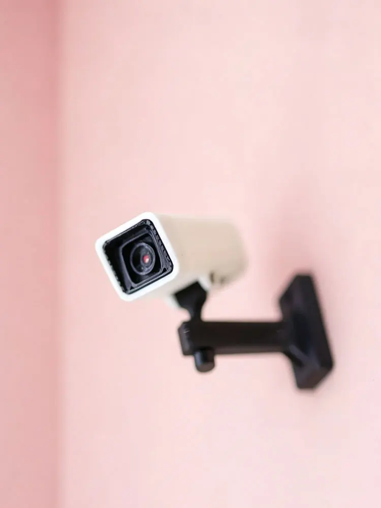 1:12 Miniature Surveillance Camera Model Simulation Camera Miniature Food Play Scenario Ornament Model