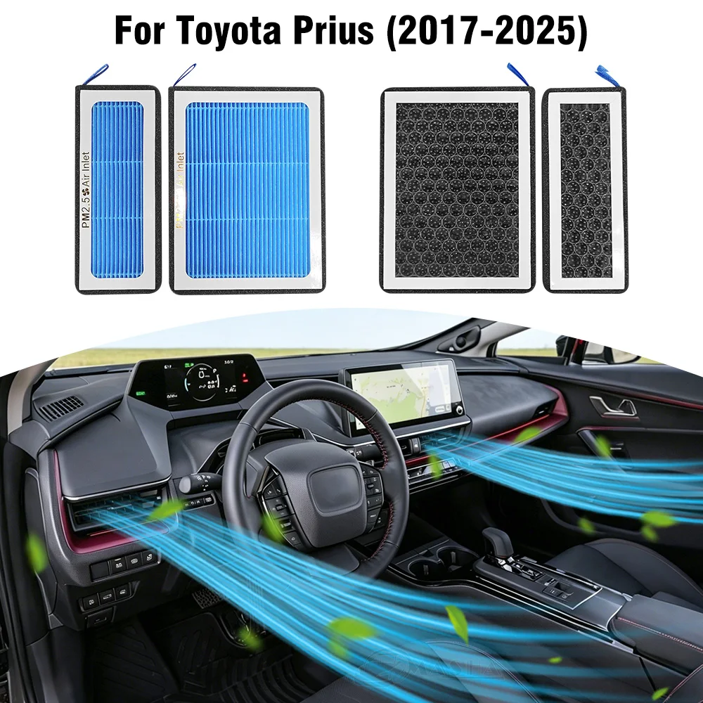 CF12157 Cabin Air Filter for Toyota Prius 2017-2019 2020 2021 2022 2023 2024 2025 with Activated Carbon Replacement Air Filter