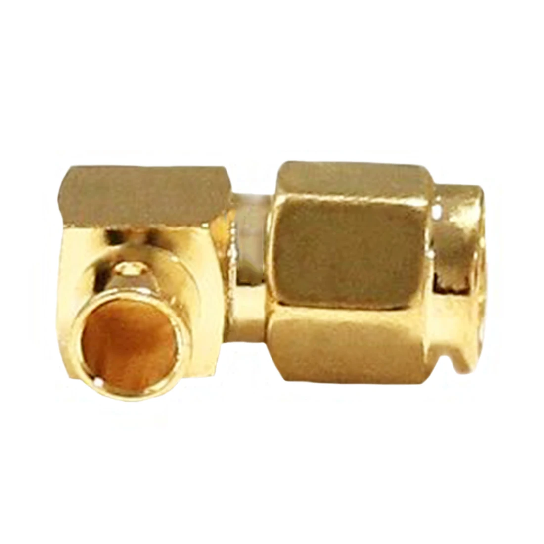 1pc SMA Male RF Coax Connector Right Angle Type 90-Degree Solder for Semi-Flexible Cable RG402.141\