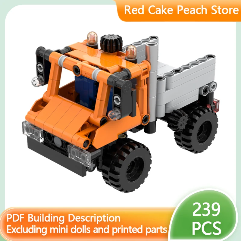 

City Car Model MOC Building Bricks Mini Engineering Vehicle Modular Technology Children Holiday Gifts Assemble Toys Suit