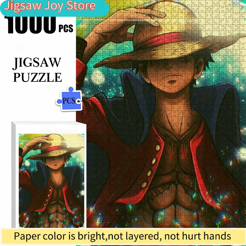 

1 Box of Jigsaw Puzzle 50Cm×70Cm/19.69In×27.56In, Globally Popular And Trending Anime-Themed Art Adult Jigsaw Puzzle Large Siz