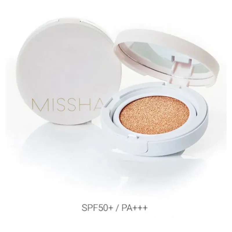 MISSHA Magic Cushion Cover Lasting SPF50+ PA+++ Korean Air CC Moisturizing Concealer Bright Makeup Base Long Lasting Foundation