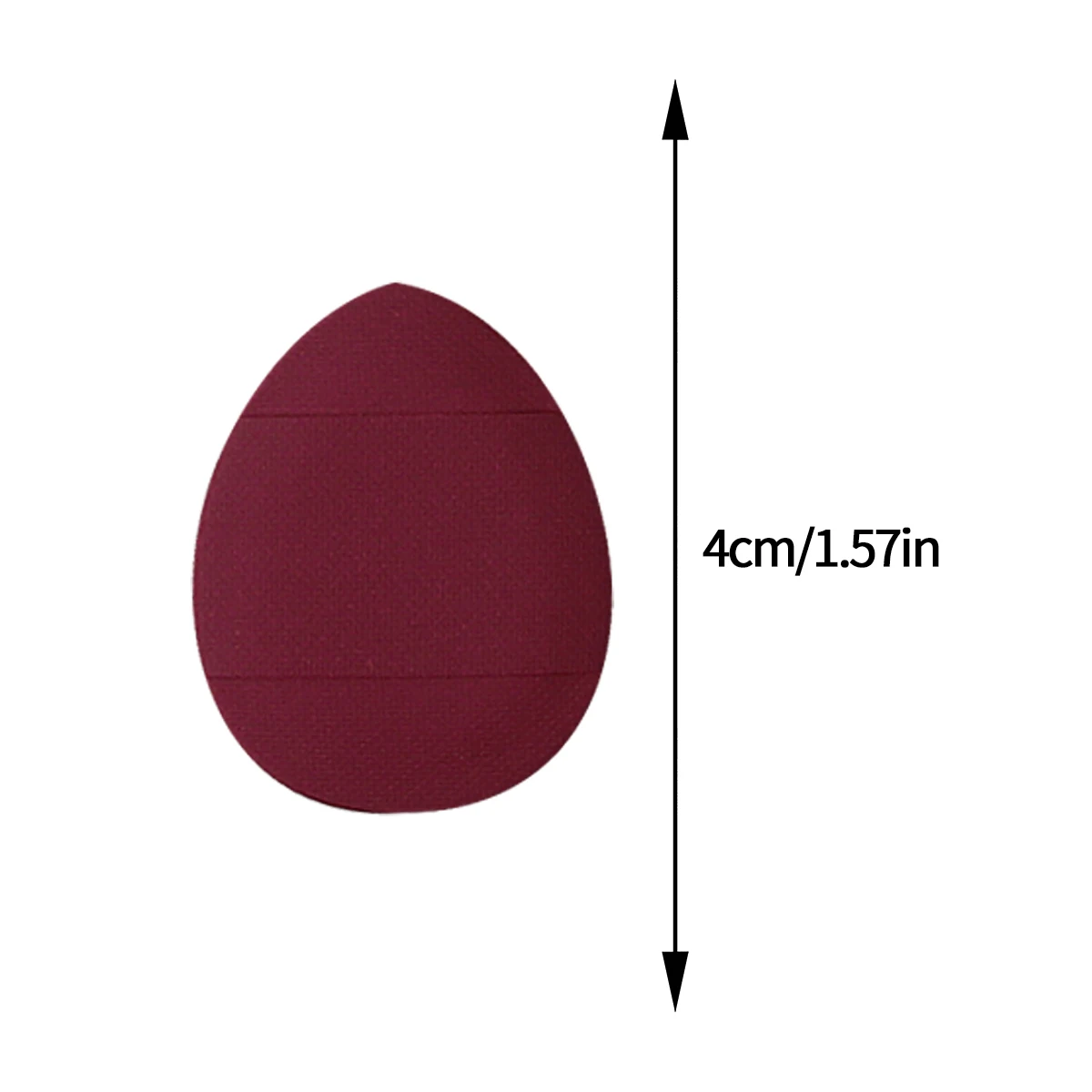 30/50 Pz Spugna per trucco per pollice Set soffio per cipria Morbido correttore per fondotinta senza lattice e fard Strumenti professionali riutilizzabili per il trucco