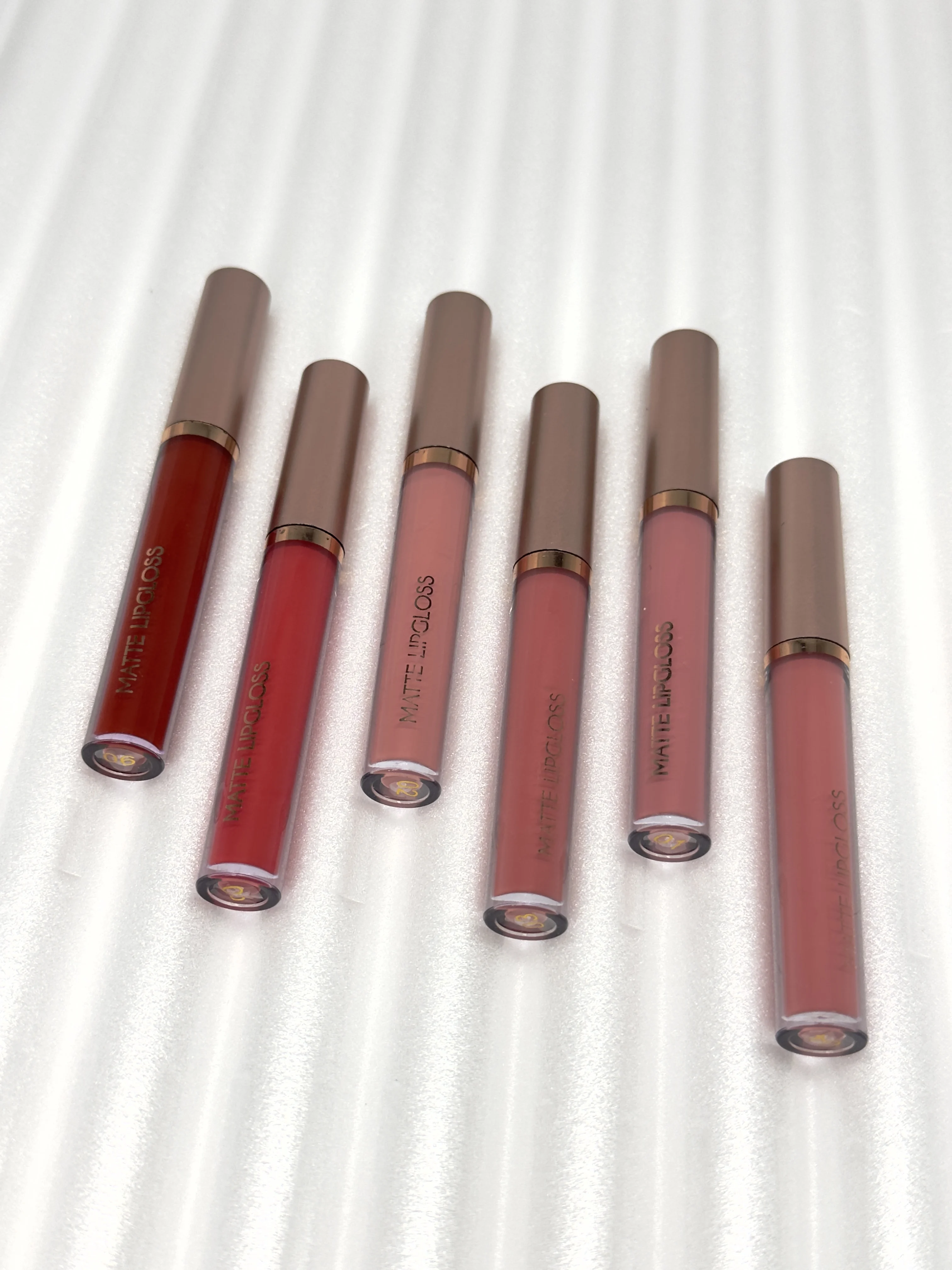 Matte Matte Lip Glaze Lipstick Set, Six-Color Long-Lasting Non-Fading Non-Stick Cup Waterproof Color Development