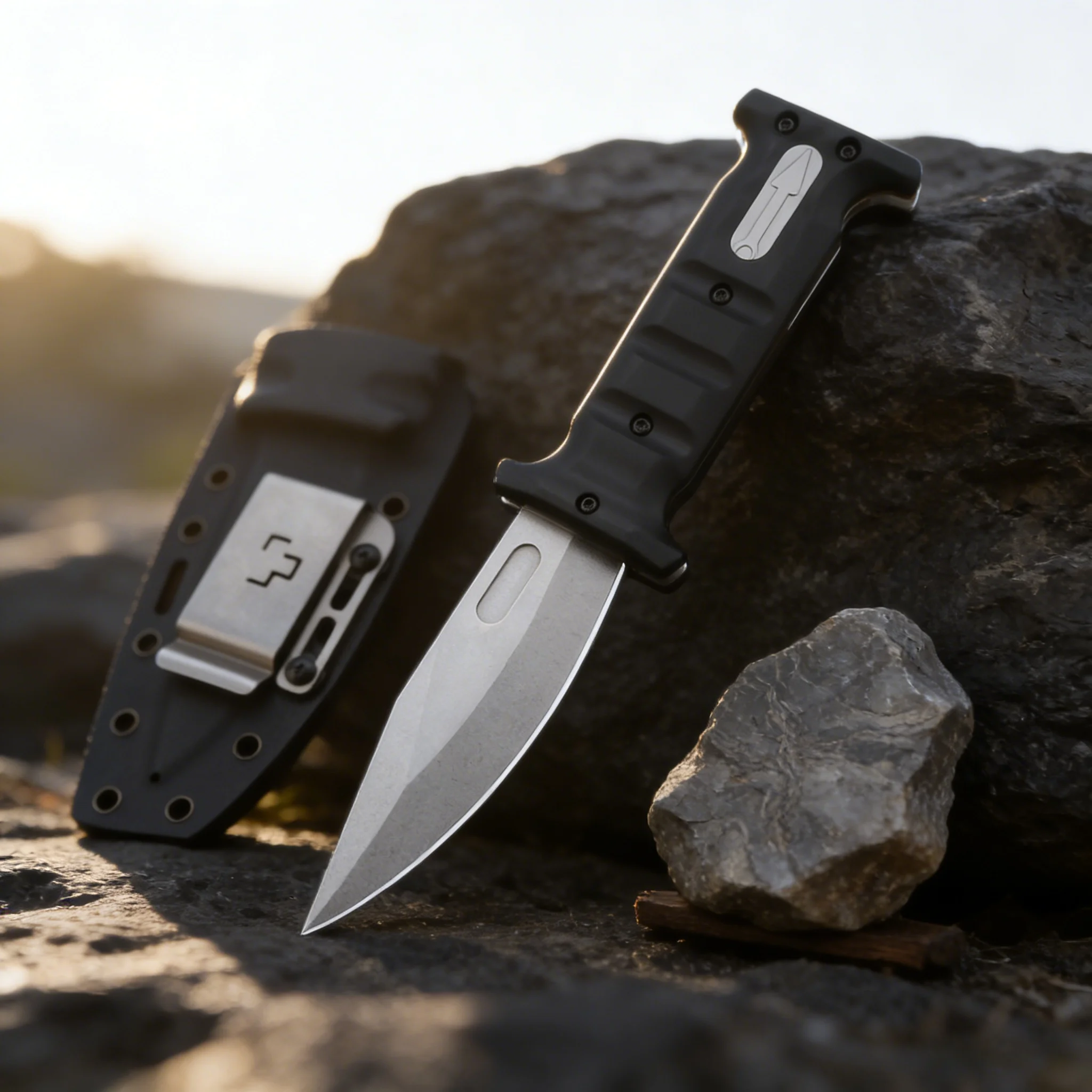 D2 Steel Outdoor Utility Knife 2