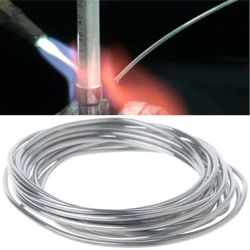 

Low Temperature Easy Melt Aluminum Welding Rods Weld Bars Cored Wire 2mm Rod Solder for Soldering Aluminum No Need Solder Powder