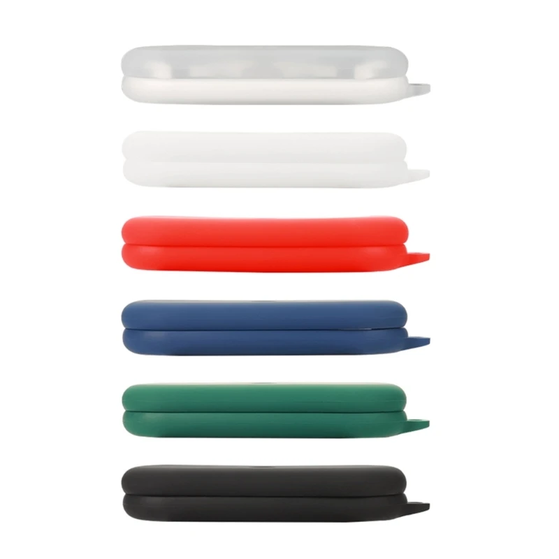 652F Upgrades Silicone Sleeve Not Slip Silicone Skin Protective Silicone Encasement Soft Silicone Wrap for Earbud Ear(Open)