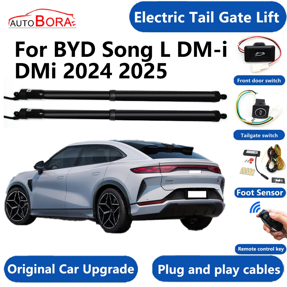 Car Electric Tail Gate Lift System Power Liftgate Kit Auto Tailgate Opener For BYD Song L DM-i DMi 2024 2025