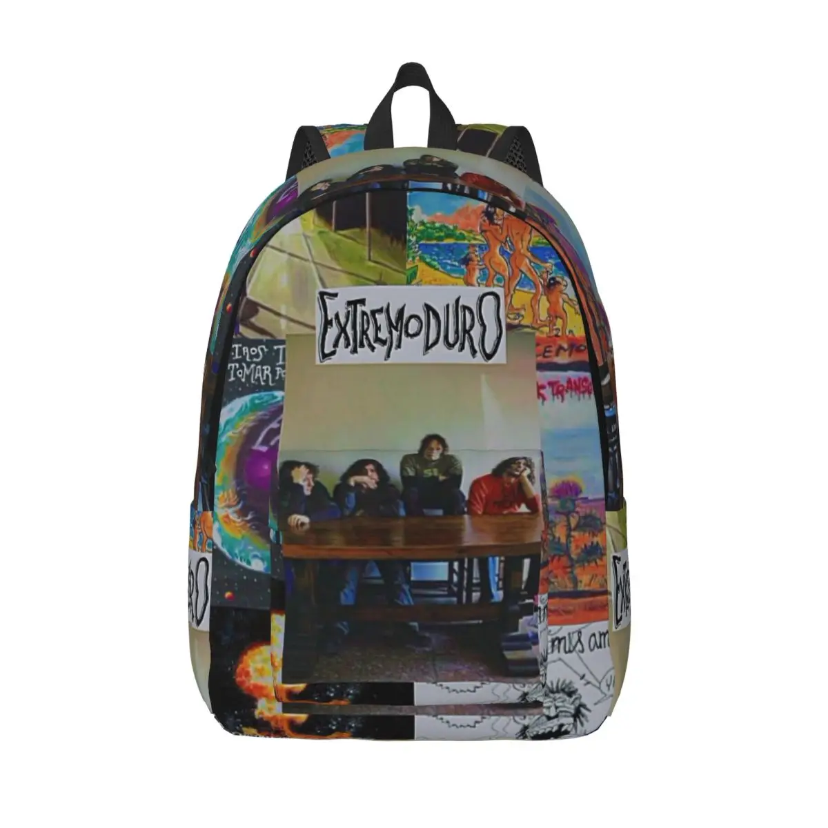 

Рюкзак Extremoduro Rock Band Tour для мужчин и женщин, повседневный студенческий рюкзак для пешего туризма, путешествий, сумка через плечо для ноутбука, спортивная