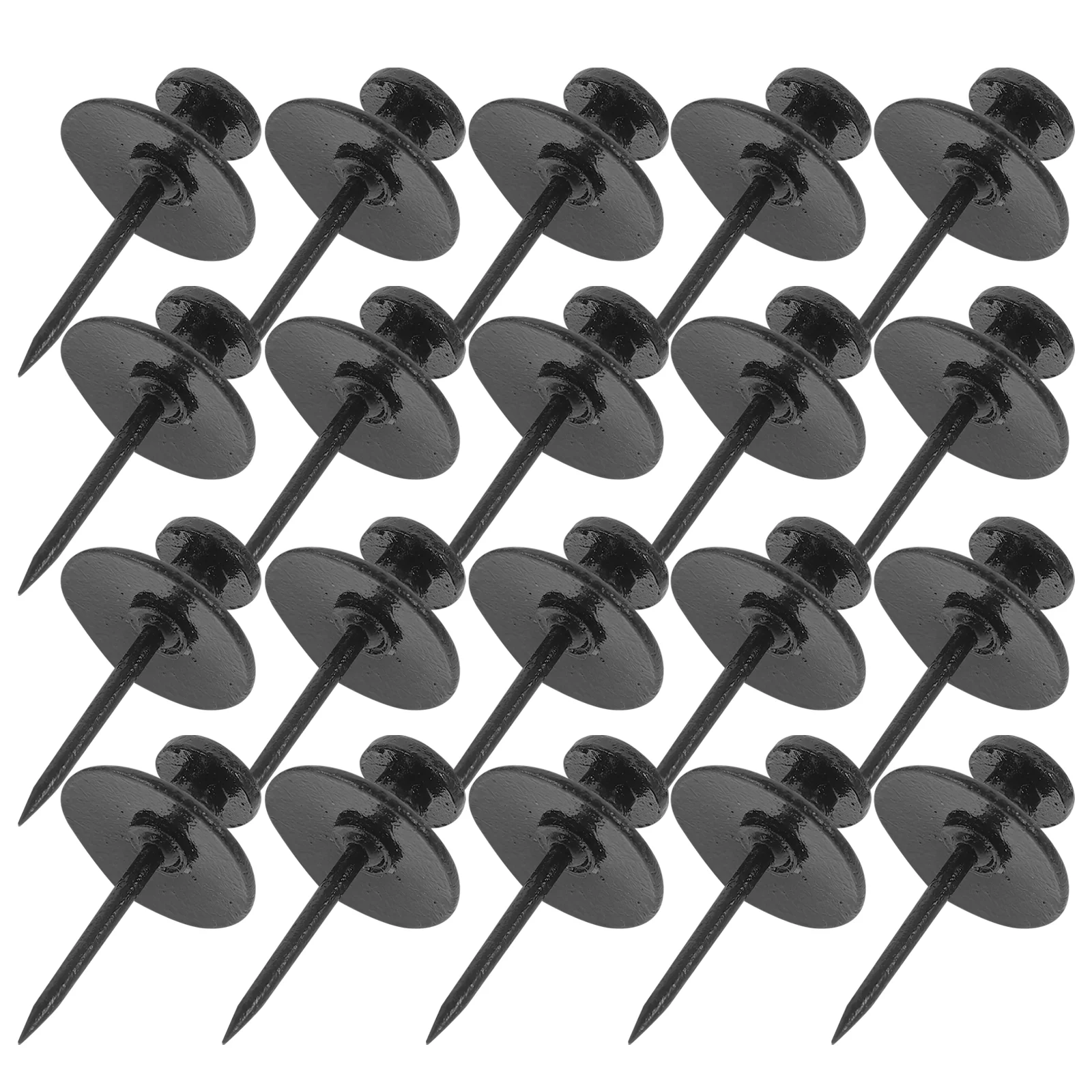 

30 Pcs Thumbtack Flat Top Pushpins Home Accessory Convenient Cork Board Compact Tacks Multi-function Bulletin Thumbtacks