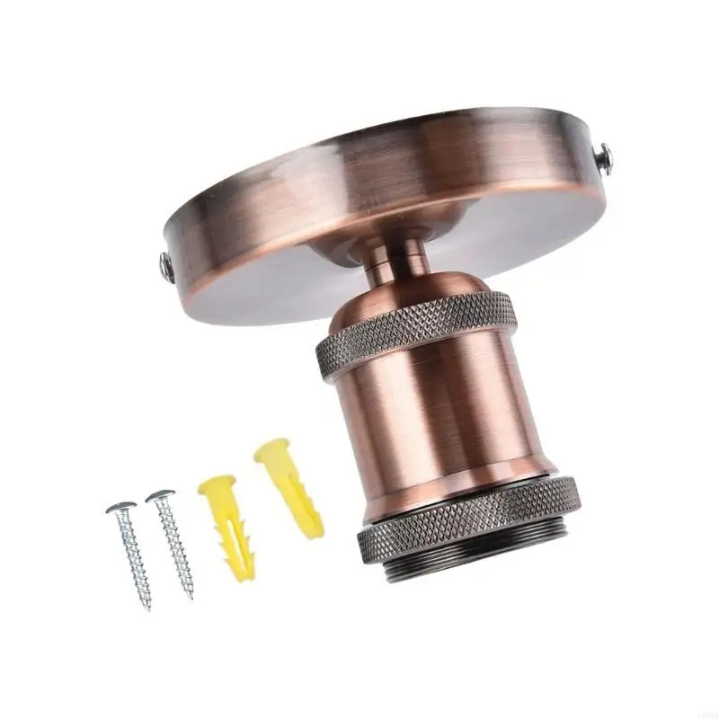 

Винтажный потолочный винт, держатель лампы, настенный светильник, держатель лампы, цоколь, винтажный цоколь лампы E27, украшение