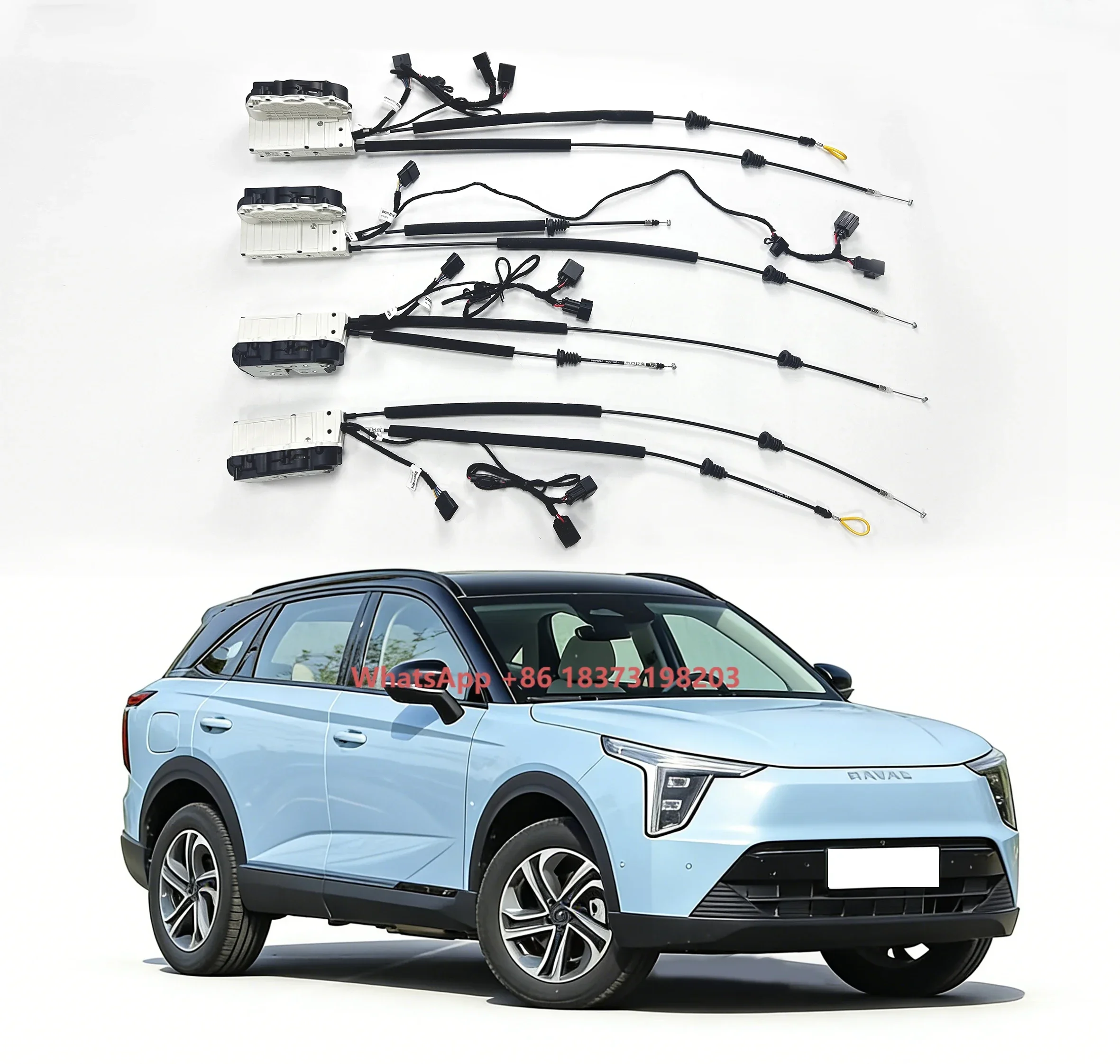 For Haval Xiaolong (Four Electric Suction Doors) Electric Suction Door Automobile Refitted Automatic Locks Car Accessories