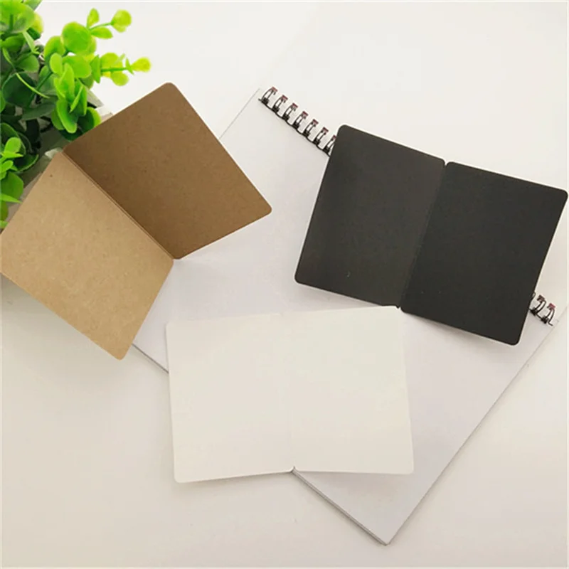 

25pcs Blank Paper Card DIY Message Graffiti Lable Bookmark Gift Toy DIY Greeting Name Card Postcard Home Office School Supplies