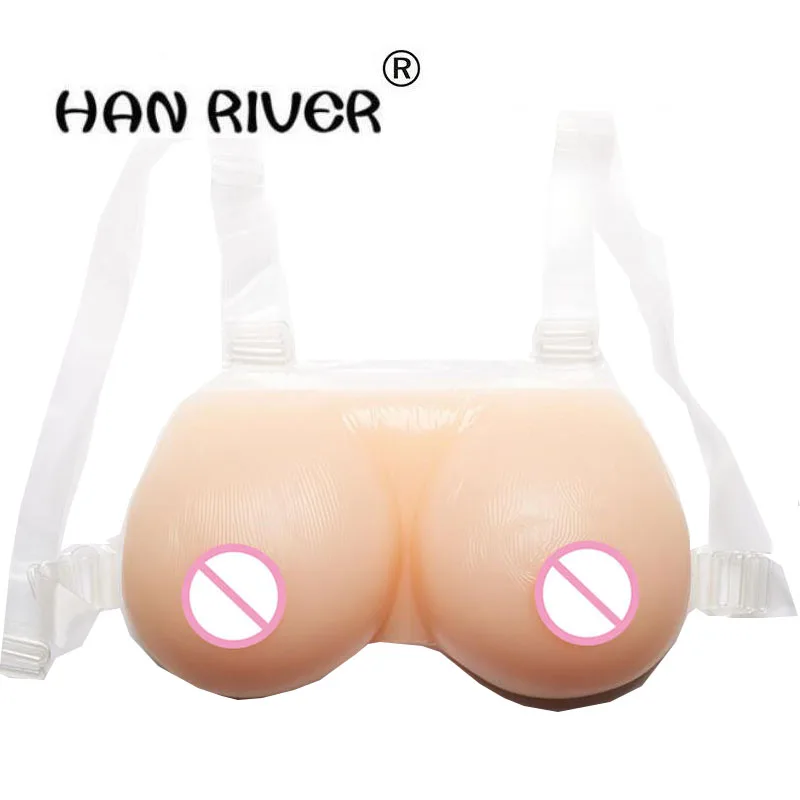 

латекс из силиконового геля была создана из компакт-диска и искусственный протез груди была имитацией после операции.