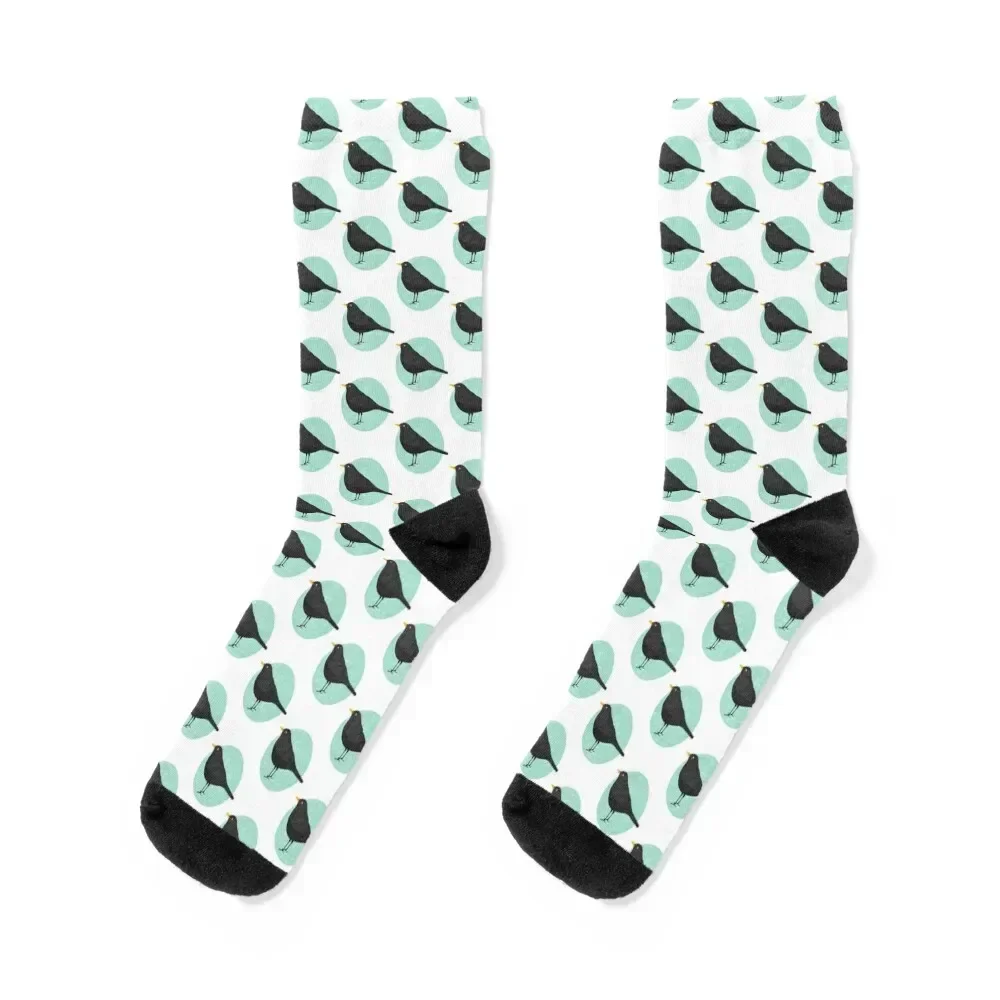 

Blackbird Socks kawaii new year sports stockings christmas stocking Men Socks Luxury Brand Women's