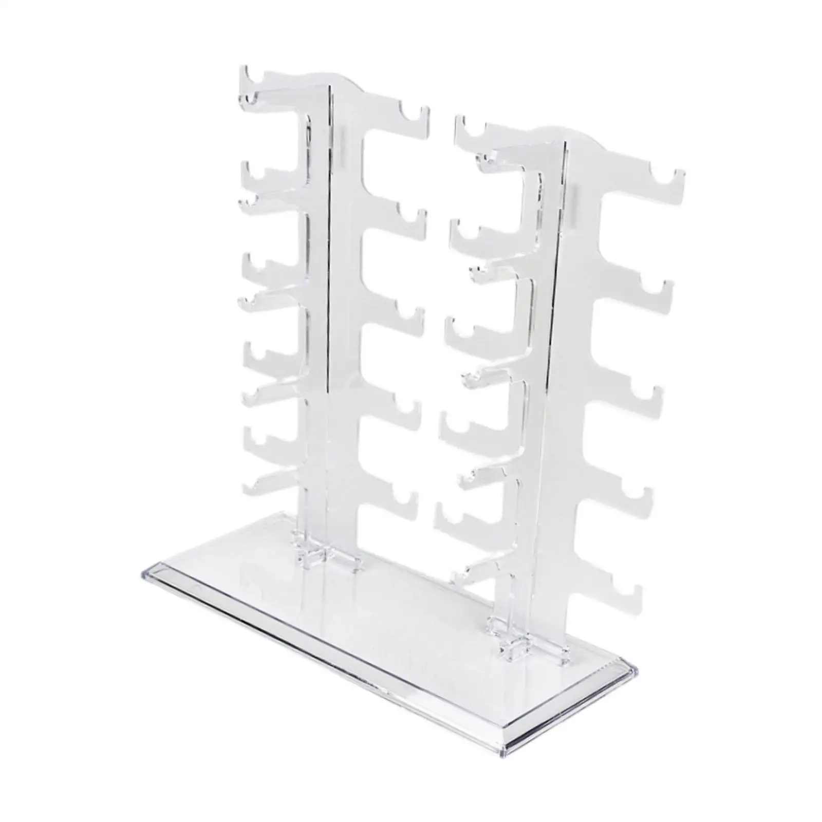 Glasses Display Stand 10 Pairs Eyewear Shelf for Dresser Table Selling