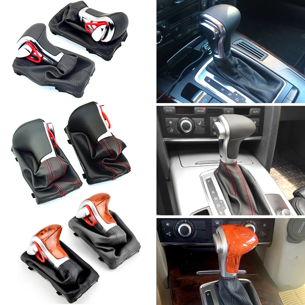 

Auto Automatic Gear Shift Knob For Audi A6 C6 A3 8P A4 B8 A5 Q5 2009 2010 2011 2012 2013 2014 4G1 713 139 R