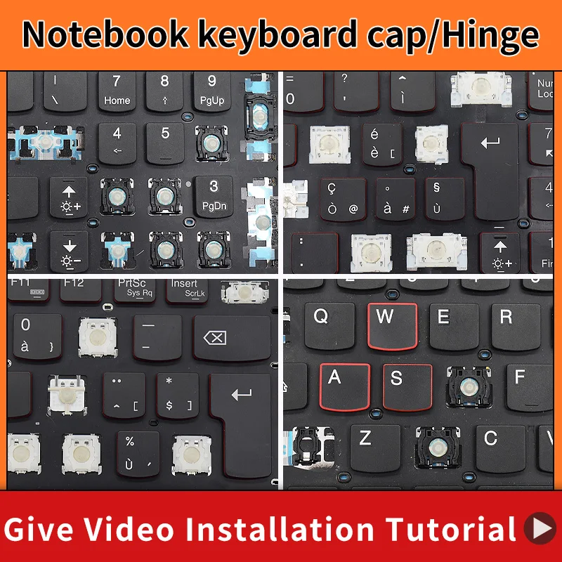 Zamiennik Keycap Key cap zawias dla Lenovo Ideapad Y700 Y700-15 Y700-15ISK Y700-15ACZ Y700-17ISK Y700-15ISE klawiatura