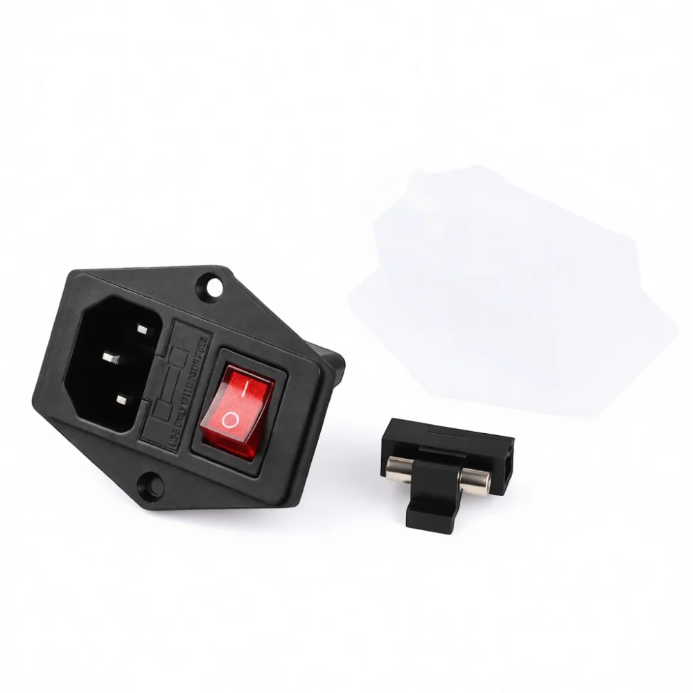 High Performance AC Power Plug Socket Connector 10A Three Pin Extension Cable Outlet For Electric Vehicle Charger Unit