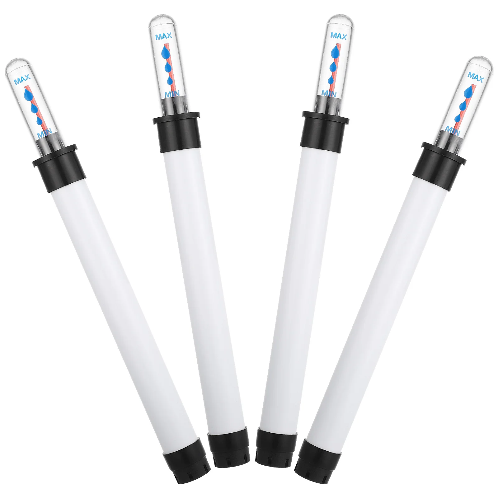 4개입 화분 수위 표시기 실내 식물용 토양 수분 모니터 설치 불필요 부유식 수위 표시기