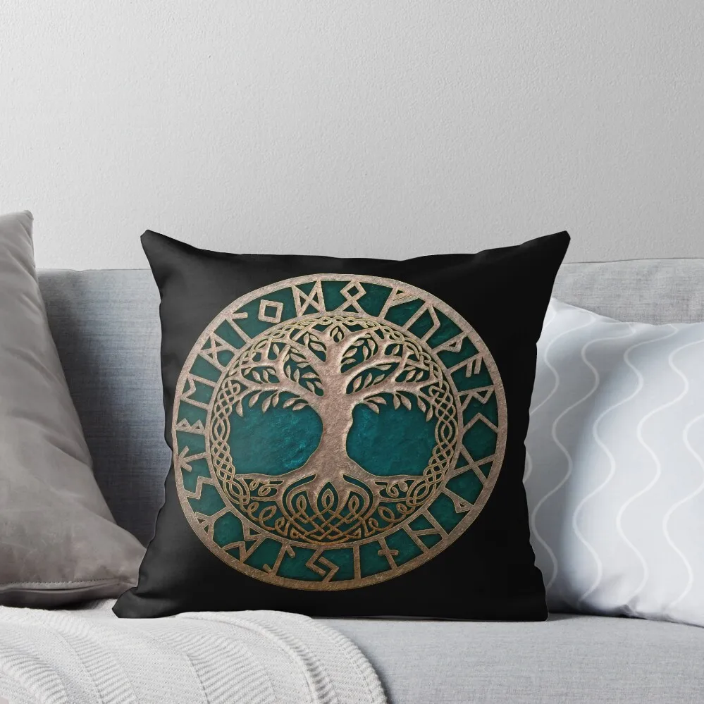 Yggdrasil Throw Pillow anime girl Anime Cushion Cover For Sofa pillow