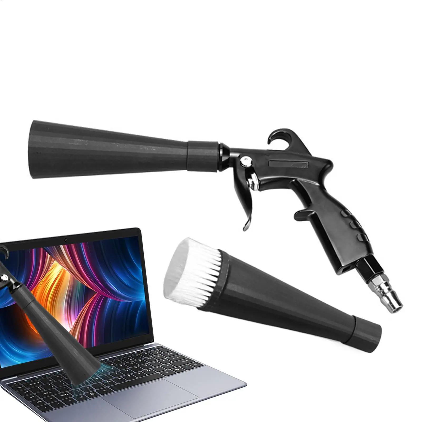 

Воздуходувка для детализации автомобиля, инструменты для автодетей, ручной воздуходувка для салона автомобиля с насадкой для детализации инструментов для автомобиля