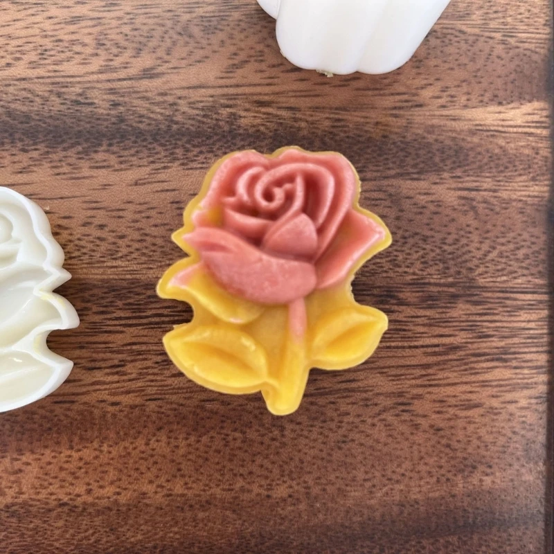 50G Chất Liệu Nhựa Khuôn Bánh Trung Thu Hình Hoa Hồng Bánh Trung Thu Tem Khuôn Làm Bánh Trung Thu Cho Trung Thu Nướng Bánh Trung