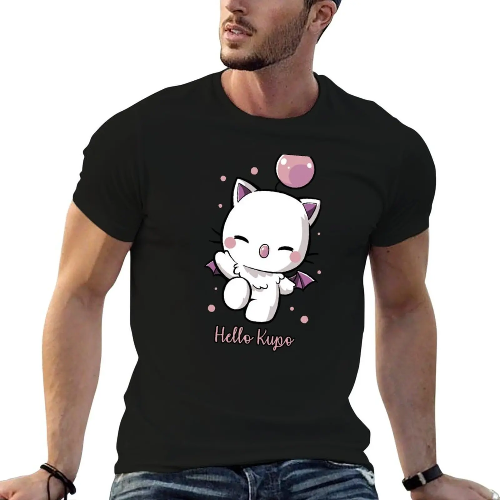 

shirts Kupo man t t shirt shirts custom prints Hello print T-Shirt with t graphic