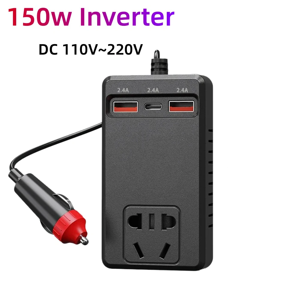 carregador-de-carro-150w-inversor-de-energia-universal-tipo-c-adaptador-de-carregador-de-telefone-para-carro-dc-12v-24v-para-110v-220v-adaptador-conversor-de-energia-automotivo