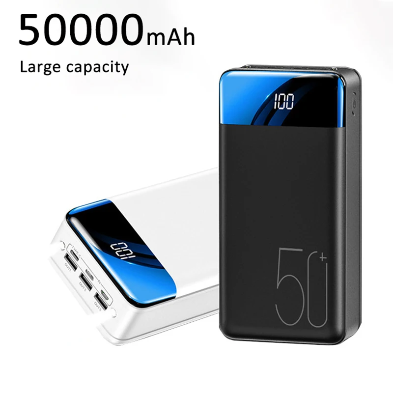 5000-mAh-Powerbank mit hoher Kapazität und digitaler Anzeige – keine Angst mehr vor dem Ausbrennen Ihrer Geräte unterwegs