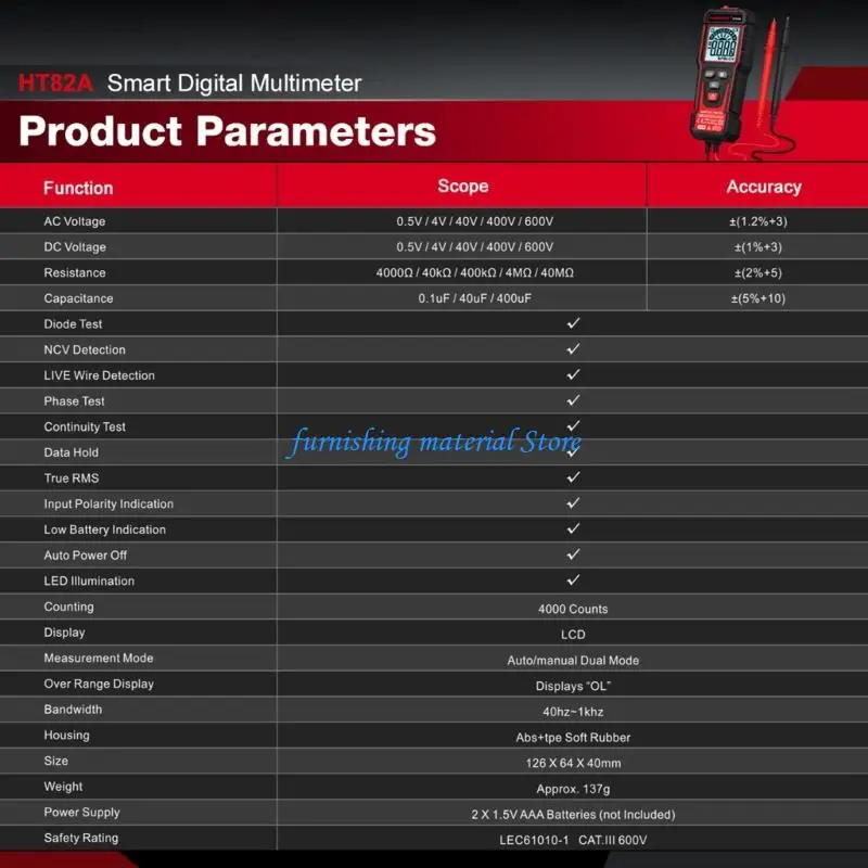 Y5GD Digital Multimeter For Proper Current trail And Resistance Measurement