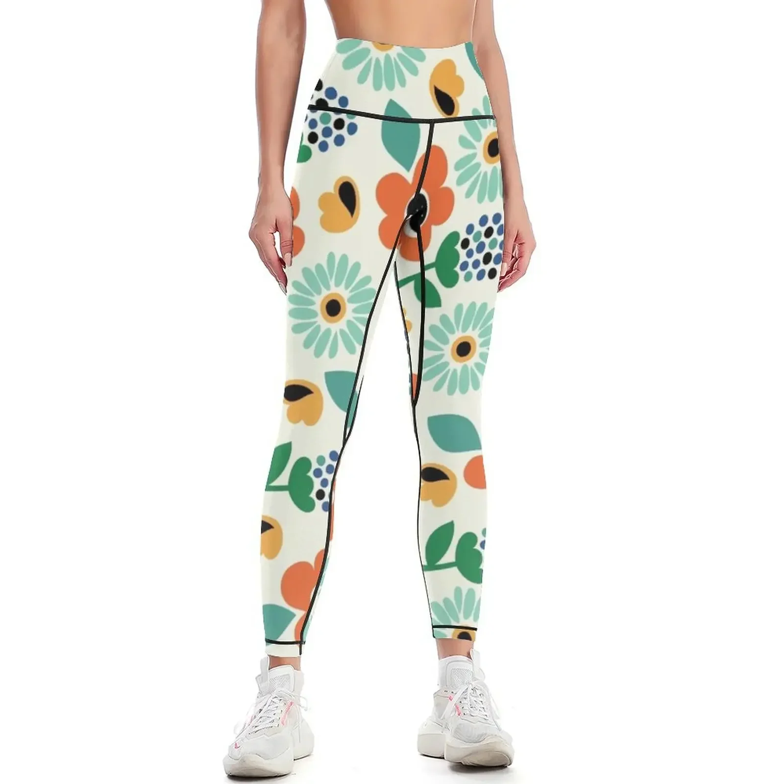 

Floral Time Leggings Women sports gym clothing Pants sport sports tennis for Womens Leggings