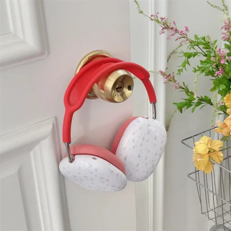 

Airpods Max Protective Case with White Bottom and Fragmented Flowers, Anti Drop and Minimalist Earphone Case