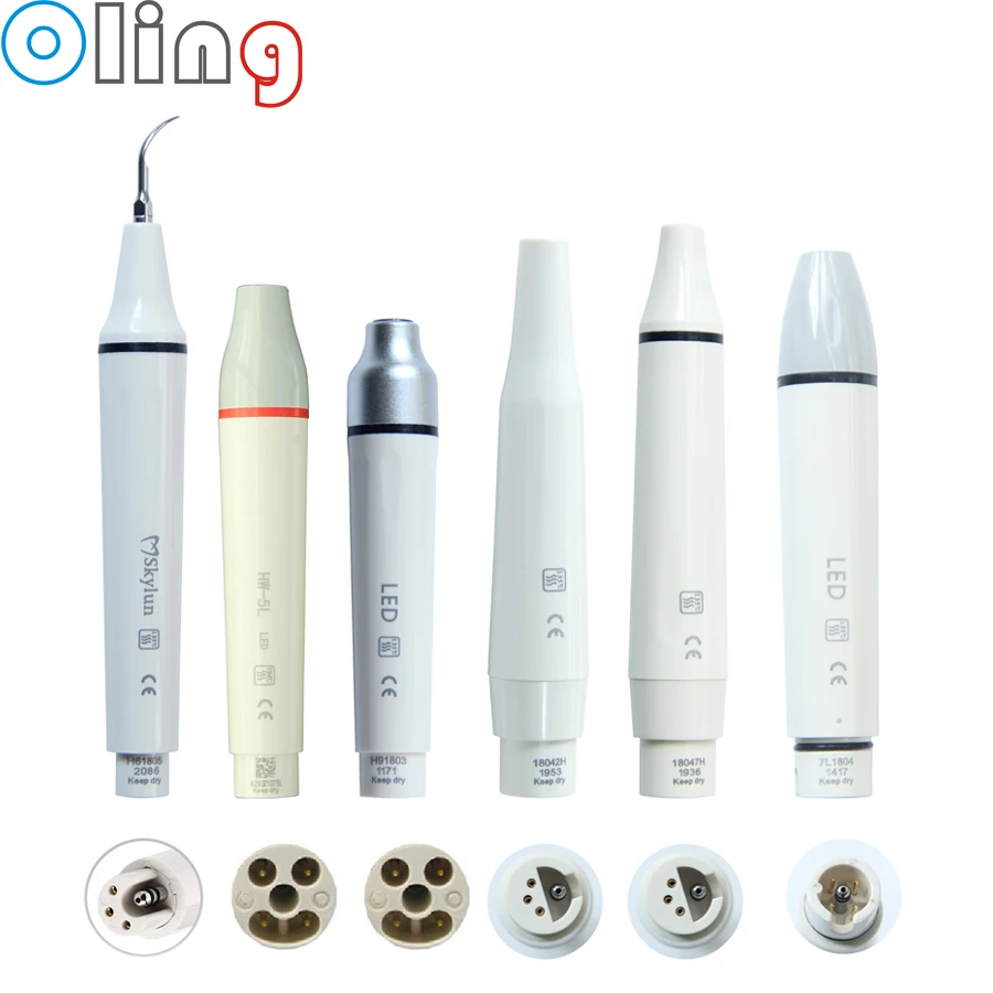 

Dental Ultrasonic Scaler Handpiece Detachable Piezo Scaler Dental Scaling LED Handel Fit EMS WOODPECKER