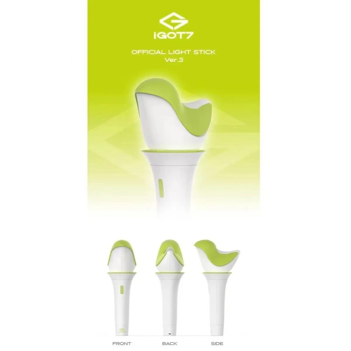 Got7 Official Light Stick Ver.3 Fluorescent Stick Bird Lamp Third Generation