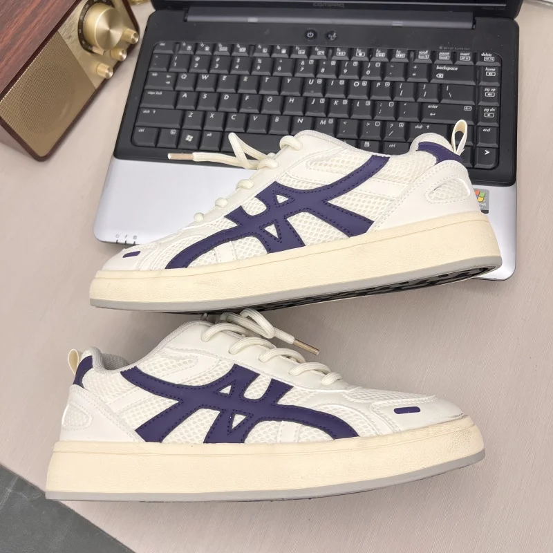 

2025 new men's shoes autumn thick soled skateboard shoes casual versatile bread shoes Korean version trendy sports board shoes