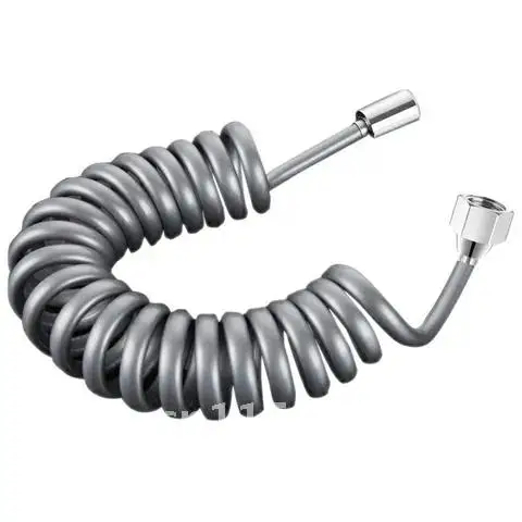 Flexible Spring Shower Hose For Bidet Sprayer Gun Toilet Water Plumbing Faucet Telephone Line Bathroom Accessories