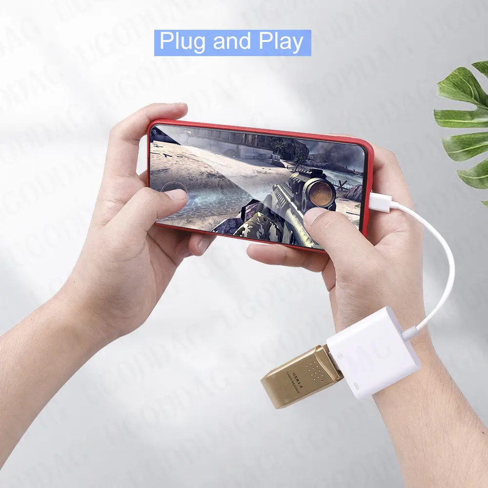 Адаптер OTG с портом USB C на USB 3,0 типа «мама»