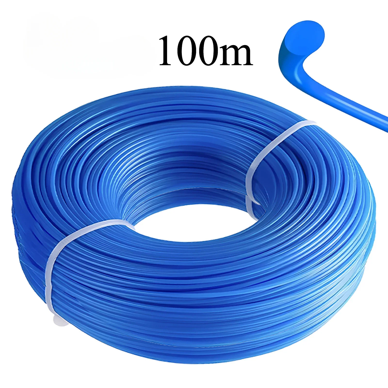 100 M x 1,6/2,4/2,7/3,0/4,0 mm 1 Rolle Nylon Trimmer Linie Pinsel Cutter Strimmer Seil Rasenmäher Pinsel Cutter Gras Trimmer Runde Linie