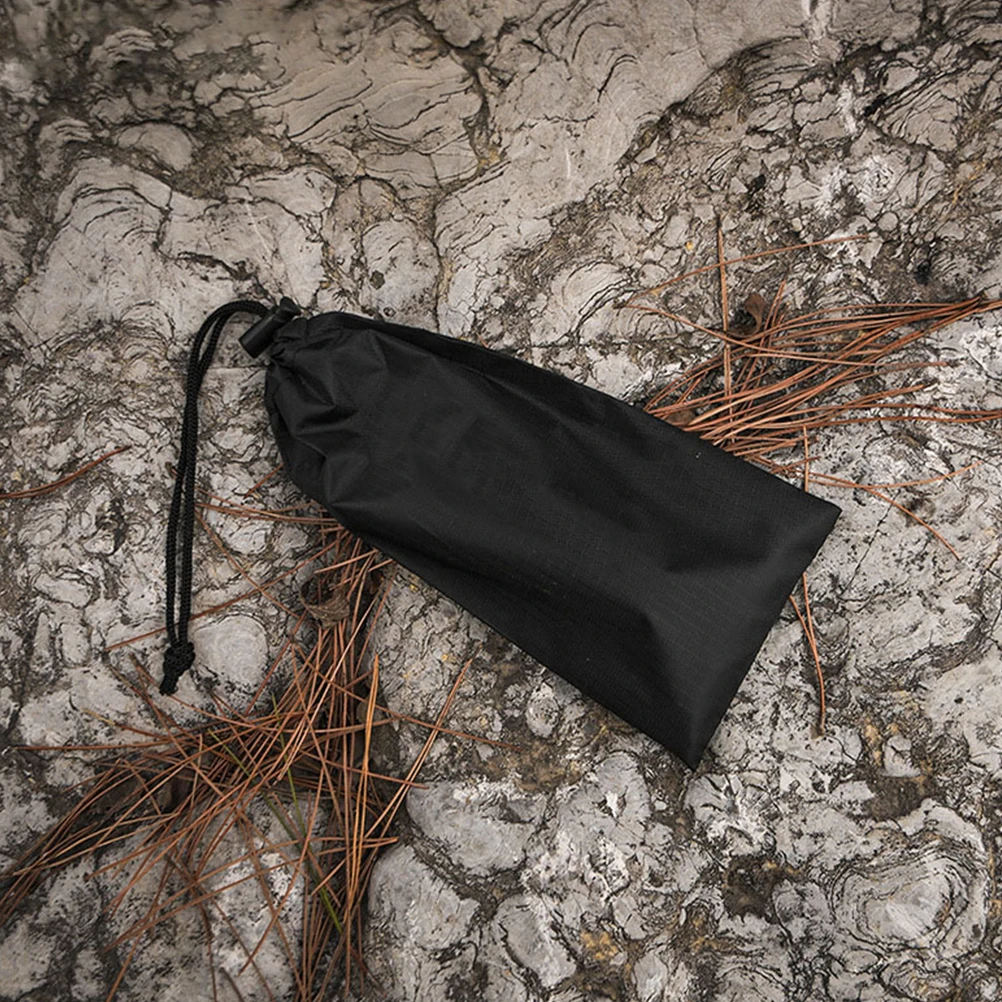 

3 Pack 23cm Tent Stakes Storage Bag Camping Gear ganizer Oxford Fabric Pouch Portable Outdoor Container Small Accessories Pocket