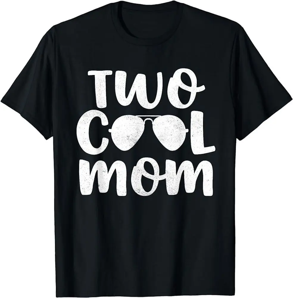 Two Cool Mom's Birthday Gift For Beloved Anime Graphic T-shirts For Men Clothing Women Short Sleeve Tees Vintage High Quality