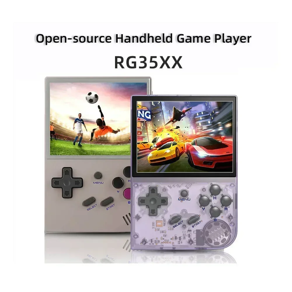 RG35XX Retro Handheld Game Console Linux System 3.5 Inch IPS Screen Cortex-A9 Portable Video Player PS1 Game Machine