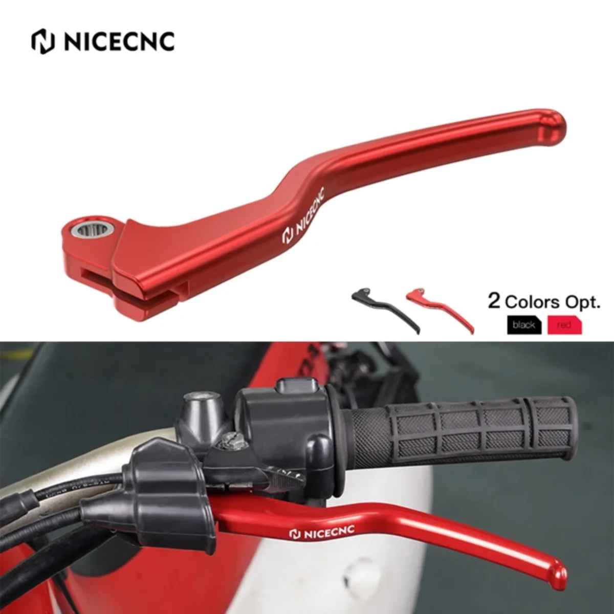 NICECNC Motorcycle Save Effort Clutch Lever For Honda XR650L 1993-2024 2023 2022 2021 2020 XR 650L Widen Aluminum Durable Lever