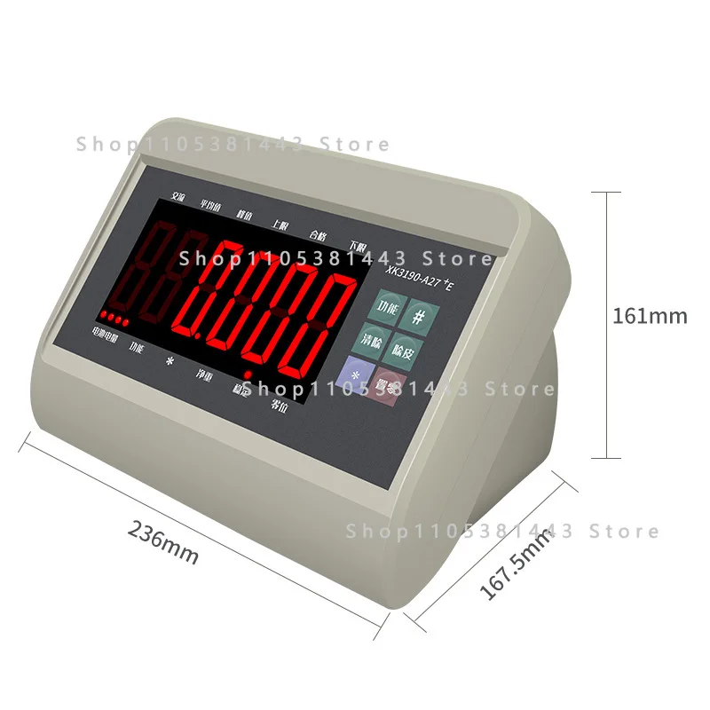 

Scale Suite European Standard American Standard XK3190-A27E Weighting Sensor Meter Full Set of Accessories