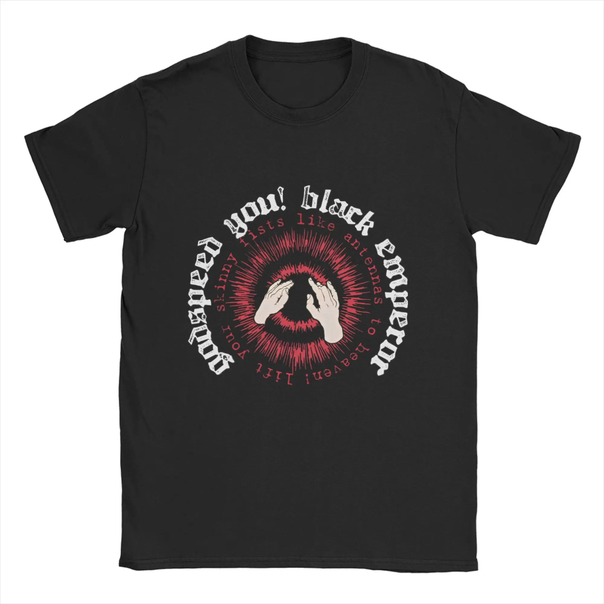 Hipster Godspeed You Black Emperor Band  T-Shirt for Men Round Neck 100% Cotton T Shirt  Short Sleeve Tees Summer Clothing