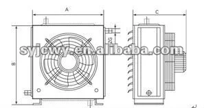 Industrial Heater Wifi and Remote Control PTC HeaterHeating Equipment Poultry Farm Electric