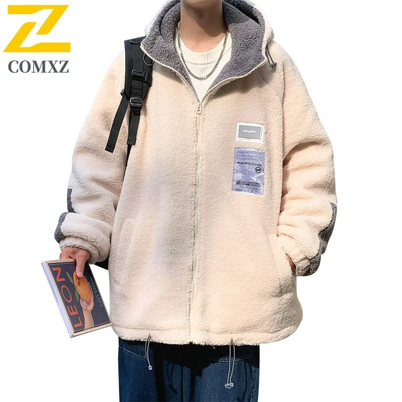 Winter Jacket Men 2025 New Fashion Thickened Shearling Warm Versatile Coat Outdoor Leisure Street Style Windproof Padding Coat
